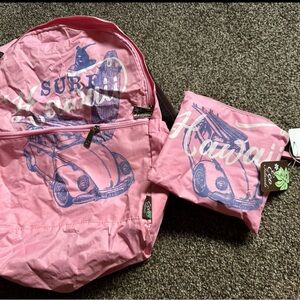 Pink Surf Hawaii Kids Backpack